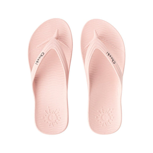 Cheeki Arch Support Thongs Pink Womens Size Us5