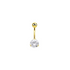 Rossan Belly Banana Jewelled BJ1264G