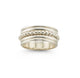 Palas Intentions Meditation Spinning Ring for Anxiety and Mindfulness 925 Sterling Silver Size L
