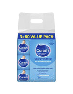 Babycare Simply Water Baby Wipes 3X80