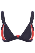 Duskii Tri Top Navy & Red
