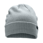 Eleven Workwear Knitted Beanie Light Grey OS