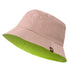 Eleven Workwear Reversable Khaki/Hi-Vis Yellow Bucket Hat OS
