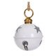 Holly and Ivy Gloss White Decorative Bell 16CM
