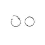 Ross Ear Hinged Ring Surgical Steel Body Jewellery 8mm