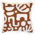 Escape to Paradise Cushion Cover Coastal Fringe Sand Terracotta 45CM X 45CM