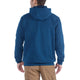 Carhartt Midweight Sleeve Logo Hooded Sweatshirt K288 Bold Blue Heather