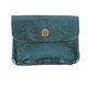 Maison Fanli Coin Purse Metallic Emerald