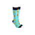 Sock Society Emoji Novelty Crew Socks Blue