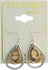Ear Sense F390 Gold & Silver Teardrop French Hook