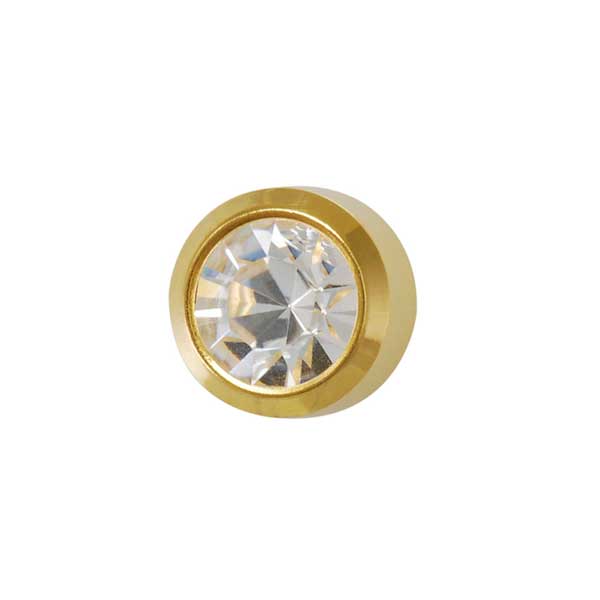 Rossan April Gold Bezel - Clear Crystal FD2043