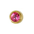 Rossan October Gold Bezel - Pink Zircon FD2049