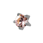 Rossan June Stainless Steel Clawset Alexandrite FD3045C