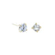 Rossan FE4122 Cubic Zirconia 6mm Gold