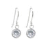 Rossan Hanging Round CZ Silver FE4256S