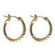 Rossan Diamond Cut Hoop Goldr Fe4320 20MM
