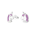 Rossan Unicorn Crystal Stud Earrings FE4425H