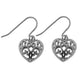 Rossan Filigree Heart Rhodium Plated Fe4663