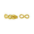Rossan Infinity Gold Stud Earring FE4860G