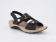 Homyped Fargo Toe Thong Sandals Black