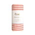 Fox & Fallow Strawberry Stripe Muslin Wrap Swaddle