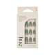 Studio Hue  Press On Nails Medium Almond Saged 24