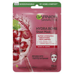 Garnier Hydra Bomb Hyaluronic Acid + Grape Seed Anti Ageing Sheet Mask 28g