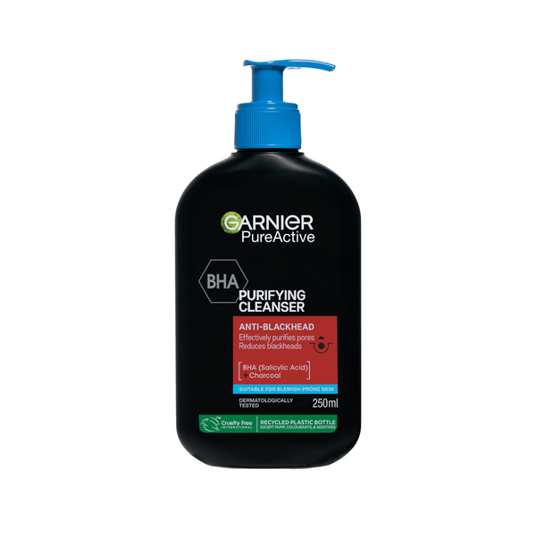 Garnier Pure Active Purifying Charcoal Cleanser 250mL