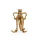 Gilded Bow Decorative Taper Candle Holder 23CM