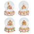 Gingerbread House Snow Globe Waterball 6MM