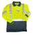 Glosafe High Visibility Long Sleeve Polo Shirt with Reflective Tape GS131010