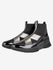 Arche Haveke Silver And Black Pull On Boot