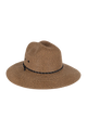 Kooringal Islander Men's Wide Brim Surf Straw Hat Chocolate M/L