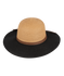 Kooringal Ladies Santa Cruz Wide Brim Hat Two Tone Tea One Size