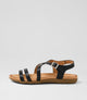 I Love Billy Flagrun Black Sandals