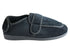 Homyped Mens Arnold 2 Adjustable Strap Extra Extra Wide Slippers Brown White Check Size 9