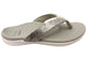 Scholl Sonoma Ii Shimmer Silver Women 6