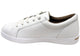 Homyped Lotti Zip Lace Up Sneaker in White Size 6