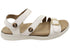 Homyped Erin Buckle Comfort Sandal White Size 10