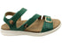 Homyped Erin Buckle Sandal in Emerald Green Size 7