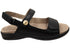 Homyped Waverley Simple Women's Leather Comfort Sandals Black D Width Size 9