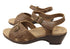 Homyped US Womens Comfort Sandal in Tan Croc Size 9