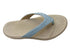 Homyped Fargo Mens Leather Thong Sandal Straw Size 8