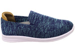 Homyped Jerico Navy Combo Mens Casual Shoes Size 6