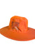 Headwear Orange Wide Brim Sun Hat with Air Vents for Outdoor Protection