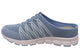 Scholl Orthaheel Utopia Knit Womens Casual Shoes Light Blue W 38