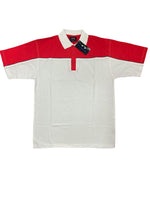 Biz Collection Mens Polo Shirt TP5015 White Red