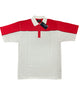 Biz Collection Mens Polo Shirt TP5015 White Red