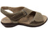 Homyped Avril Orthotic Friendly Leather Sandal Taupe