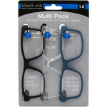 Black Ice Premium Fashion Reading Glasses +3.5